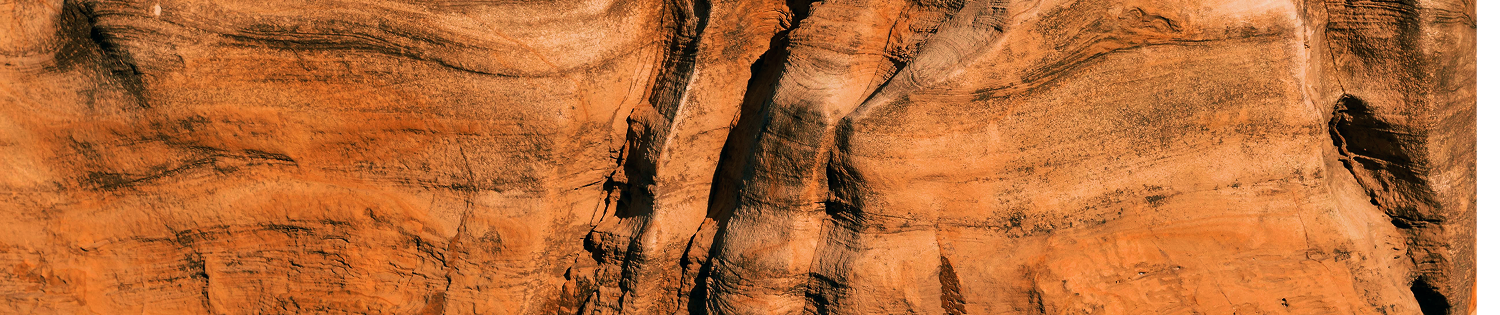 Textura de rocha alaranjada