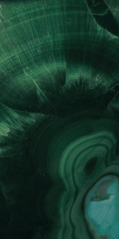Forma mineral verde